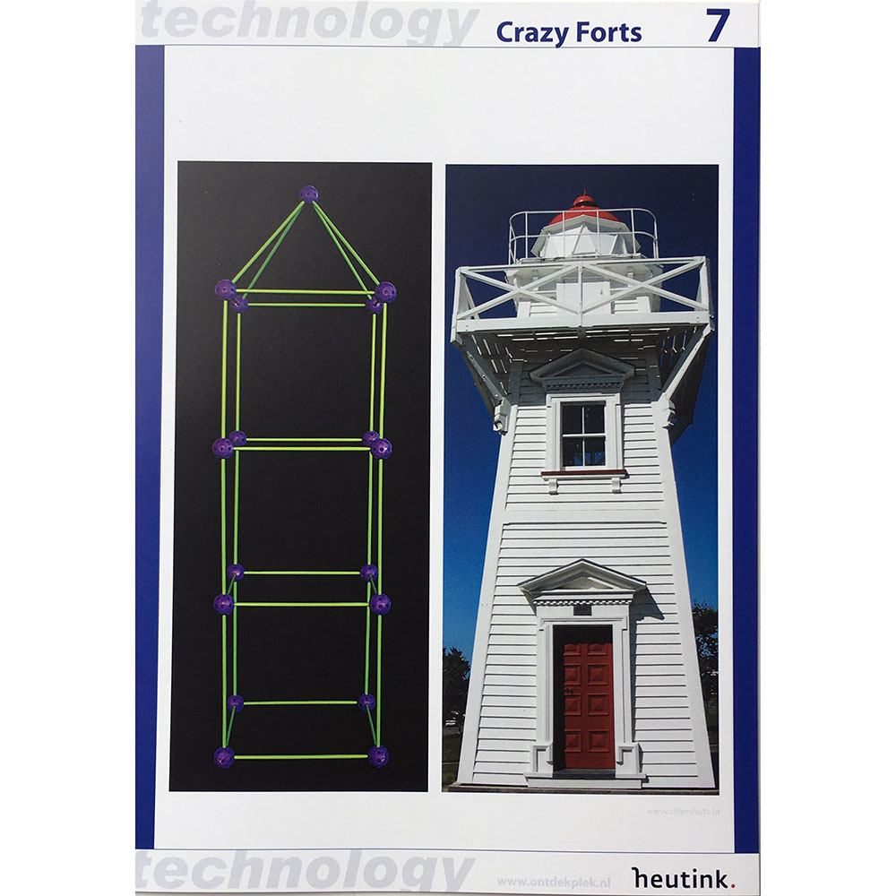 Werkkaarten voor Crazy Forts