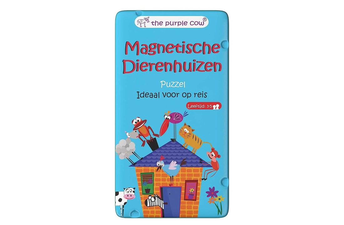 Magnetische Dierenhuizen Reispuzzel