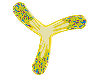 Boomerang van Zacht Foam