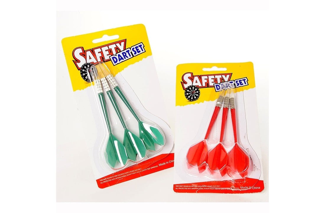 radium stikstof Wreedheid Safety Dartboard pijlen set 3 stuks kopen | TrendySpeelgoed.nl