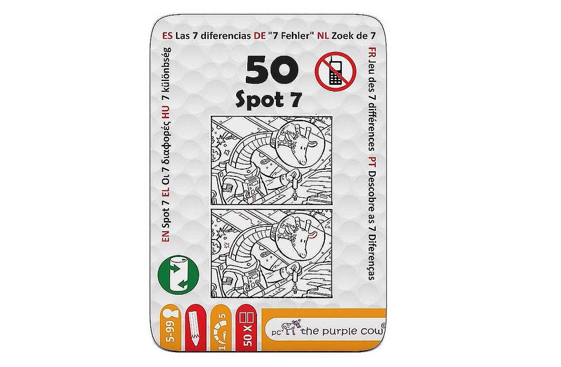 50 Zoek de 7 verschillen