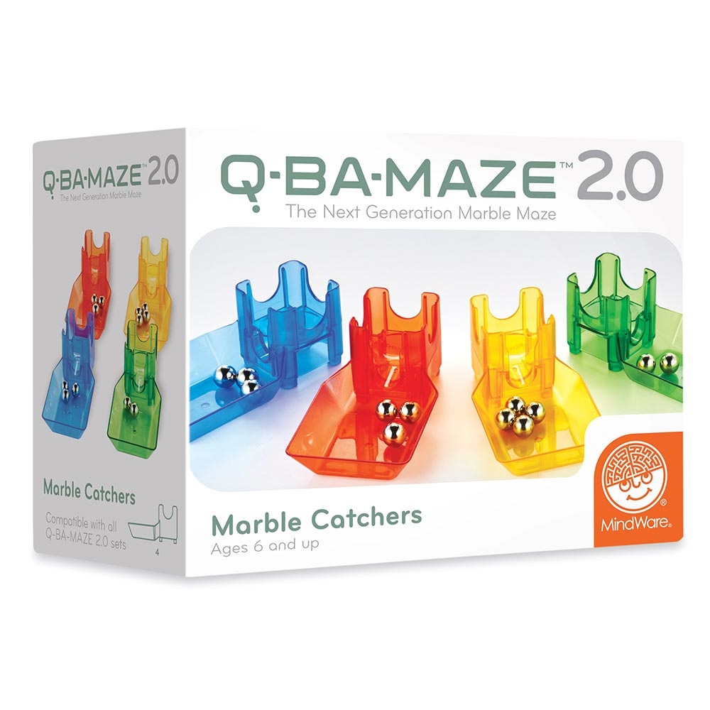 Q-Ba-Maze 2.0 Marble Catchers