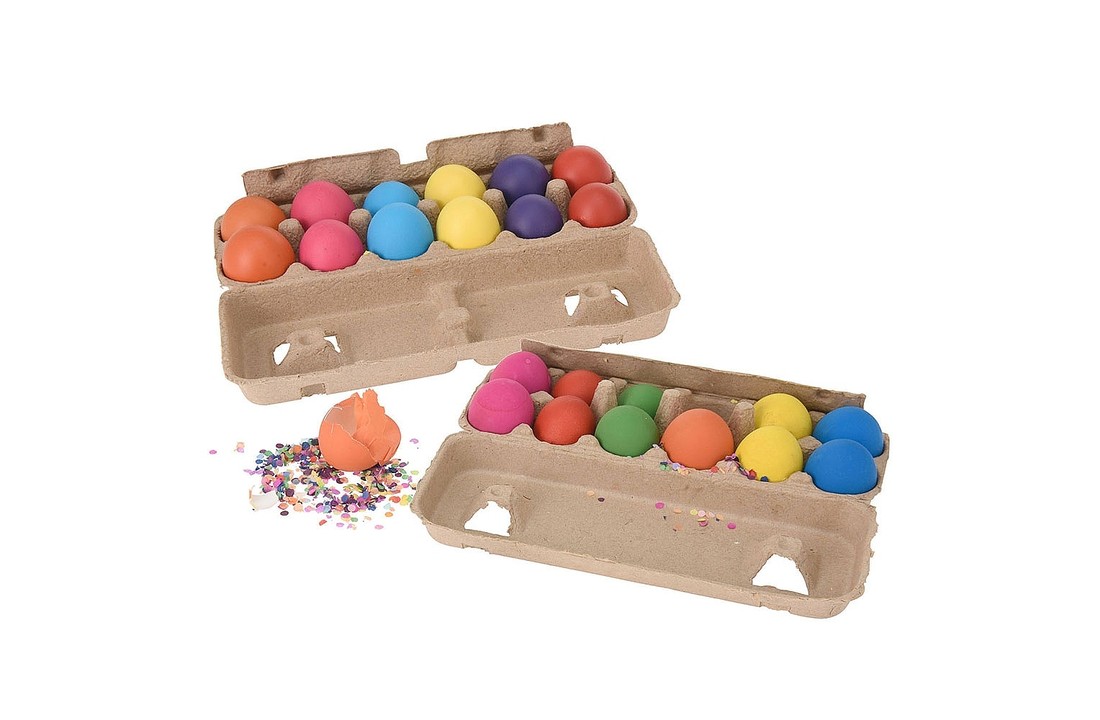 Confetti Paaseieren 12 stuks