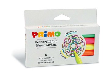 Primo | Viltstiften Fluorescerend 6 Stuks