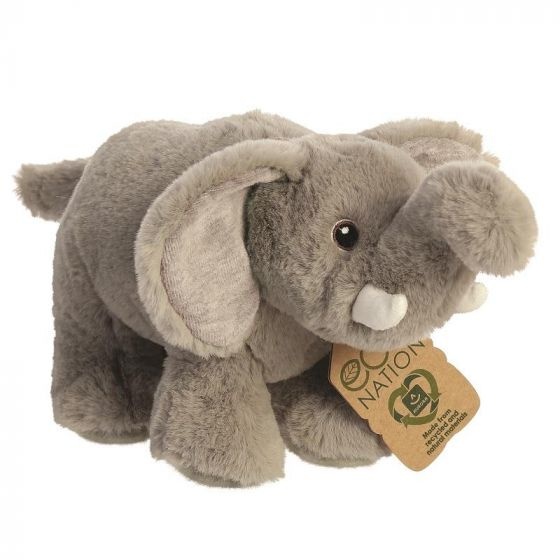 Eco Nation Knuffel | Olifant 26 cm
