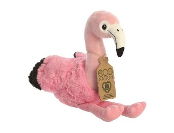 Eco Nation Knuffel | Flamingo 24 cm