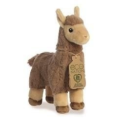 Eco Nation Knuffel | Lama Tan 28 cm