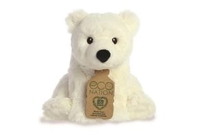 Eco Nation Knuffel | Ijsbeer 24 cm