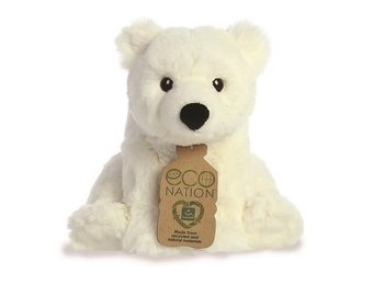 Eco Nation Knuffel | Ijsbeer 24 cm