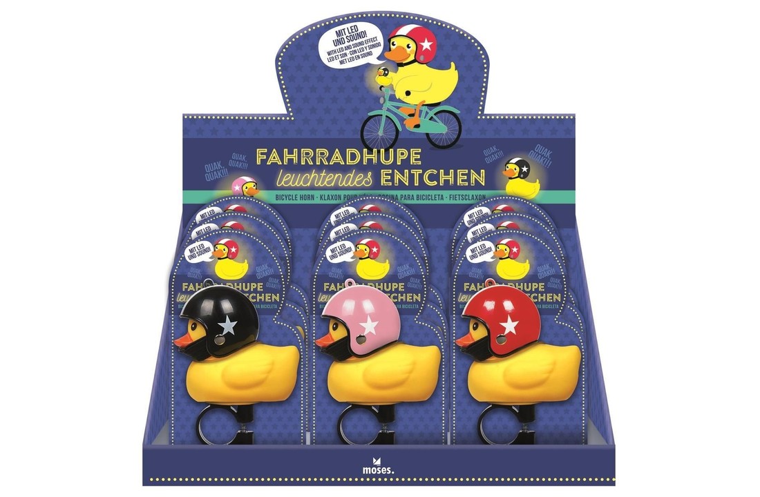 Lichtgevende Fietsbel Eend