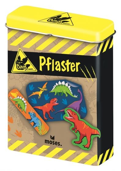 Dino Pleisters in Metalen Box  (20 stuks)