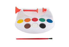 Eierverfmolen|  Met Verf en Penseel