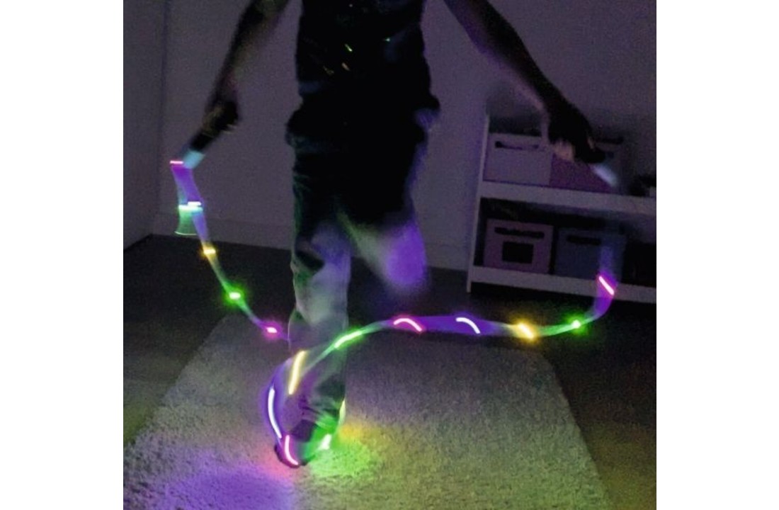 Springtouw LED met Teller