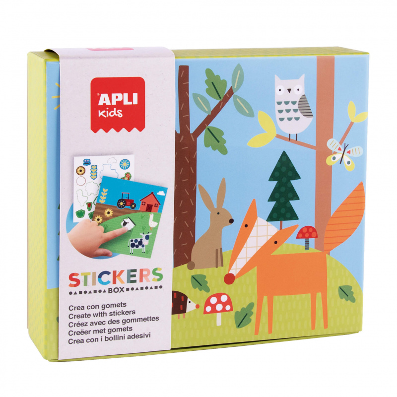 Bos Stickerkaarten