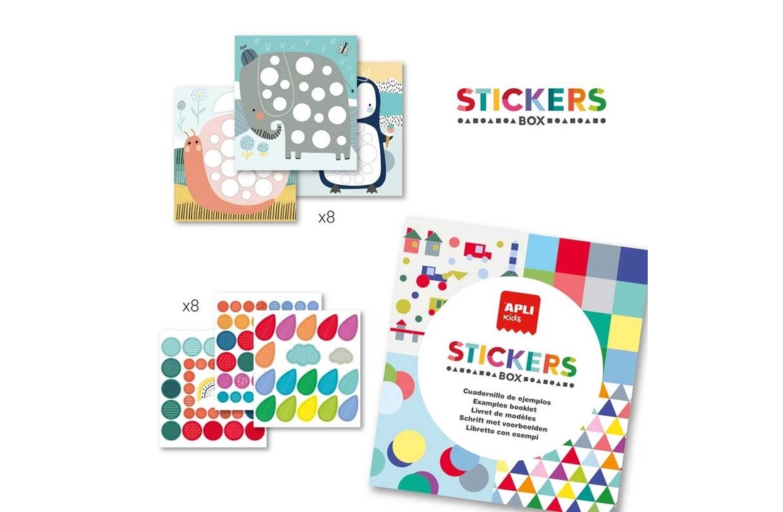 Beer Stickerkaarten (8 kaarten & 8 vellen)