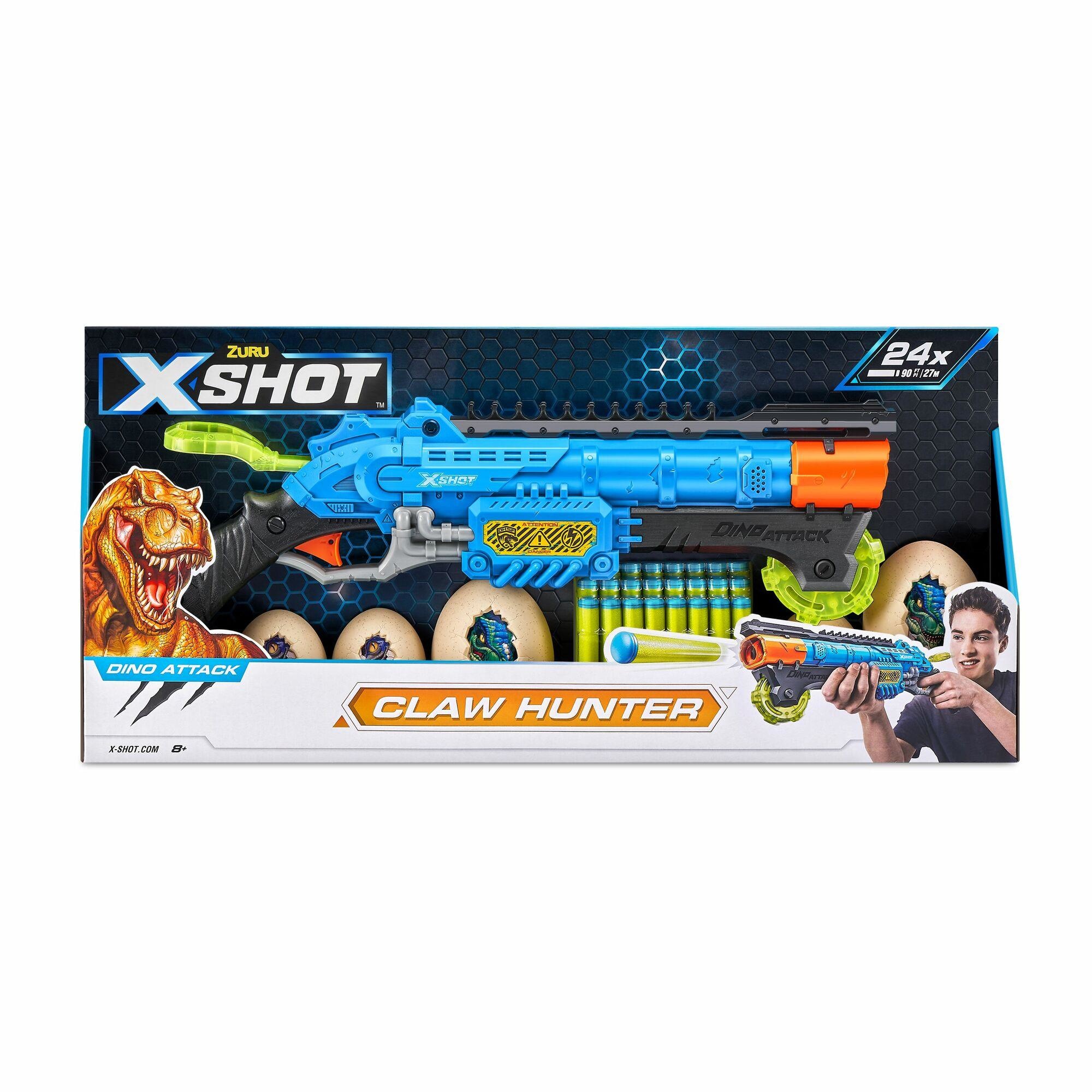 X-Shot Dino Attack Claw Hunter (24 Darts)