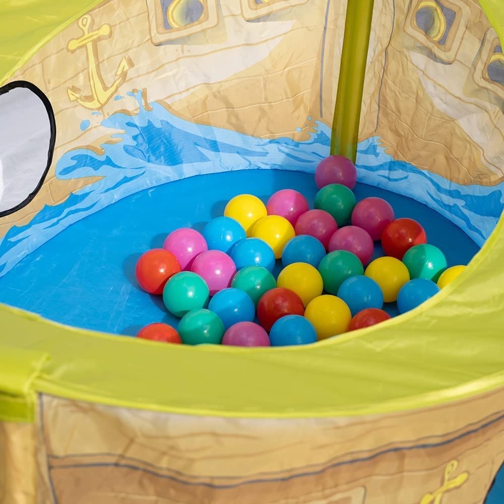 Piratenschip Ballenbak Met 50 Ballen