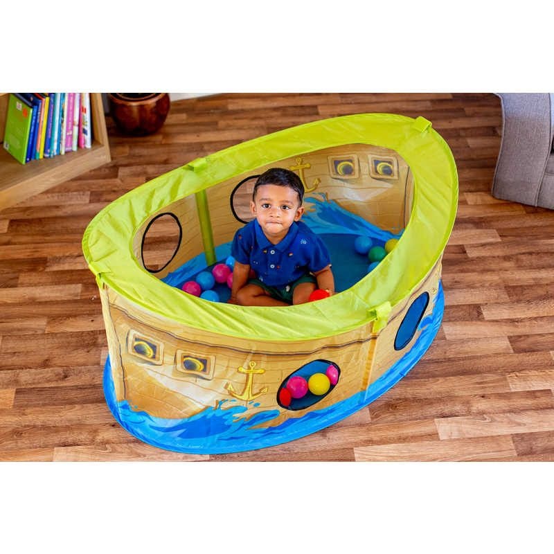 Piratenschip Ballenbak Met 50 Ballen