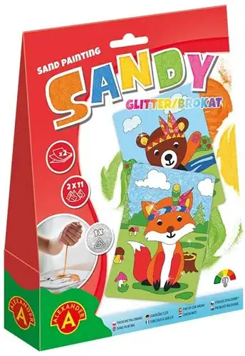 Sandy - Glitter Zandkunst