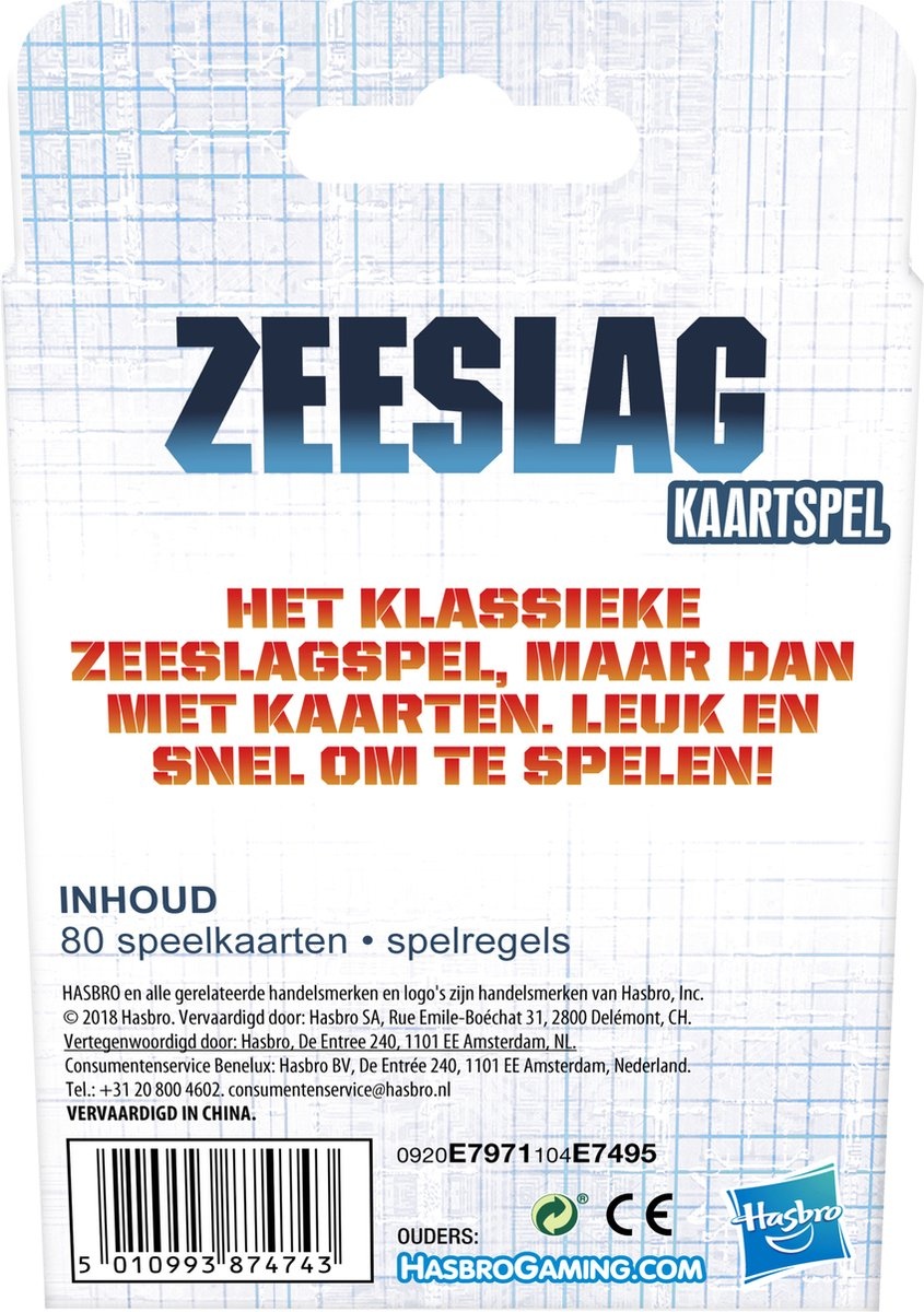Kaartspel Zeeslag