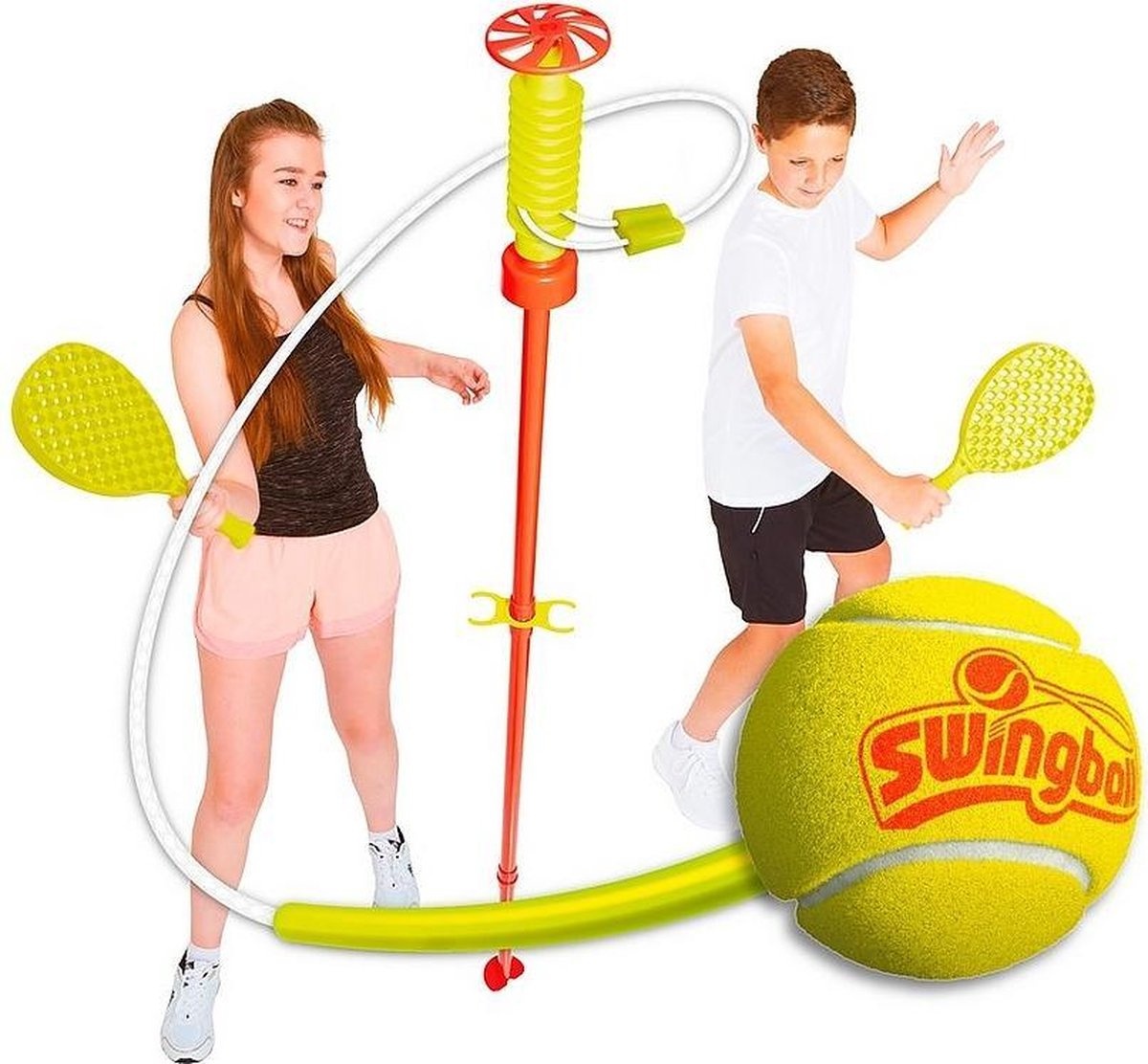 Swingball classic tennistrainer inclusief rackets