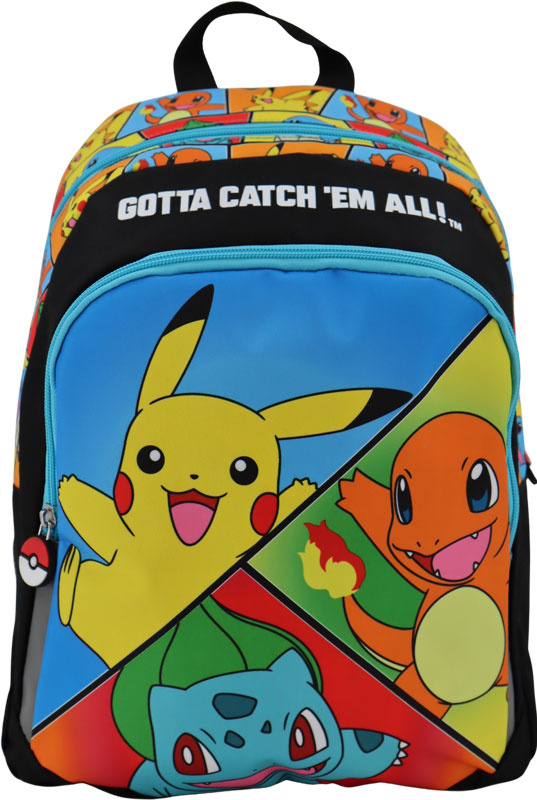 Pokemon rugzak met 2 compartimenten