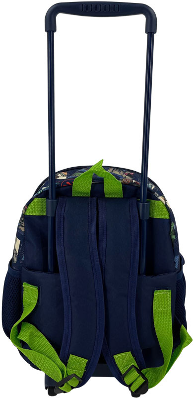 Jurassic World rugtas trolley op wielen 3D