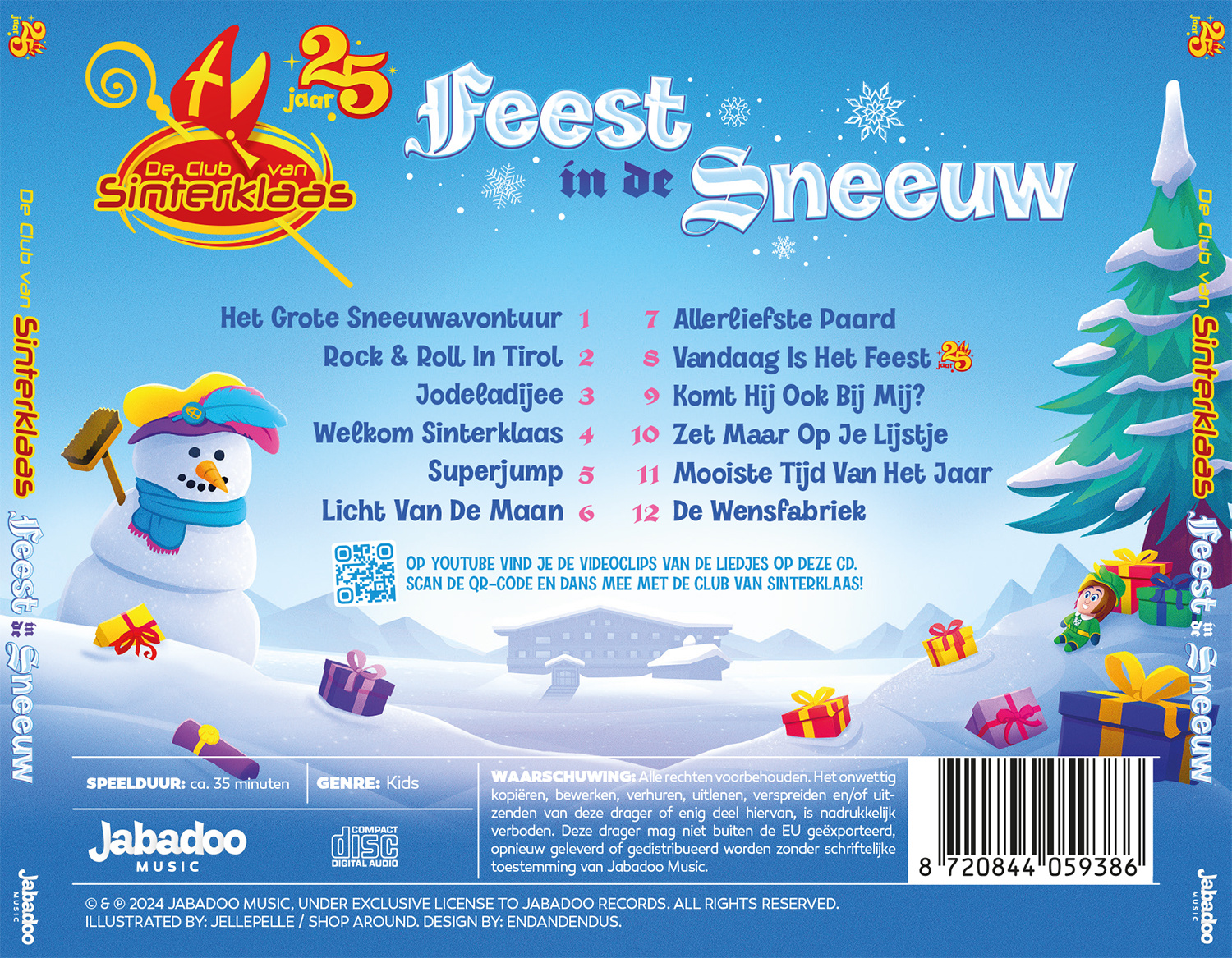 De Club van Sinterklaas - Feest in de sneeuw (CD)