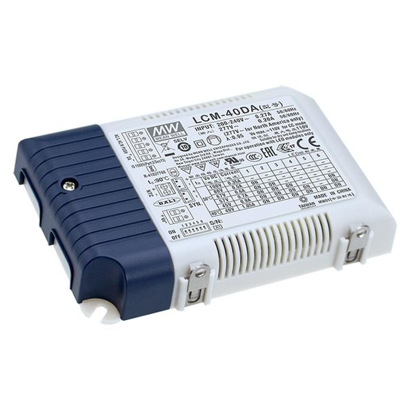 Meanwell LCM-40DA2 AC-DC Multi-Stage LED driver Constant Current (CC)