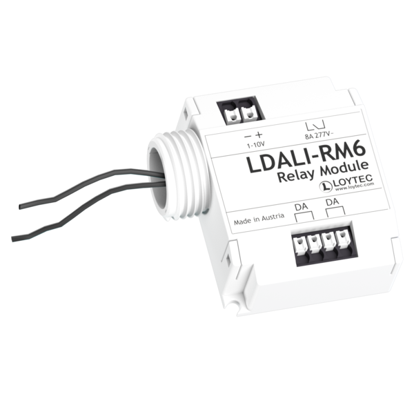 Loytec LDALI-RM6 DALI-2 RELAY MODULE 10A, 1-10V, Structure