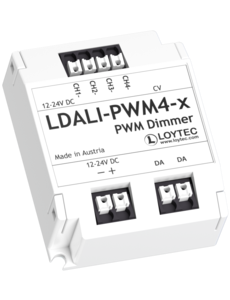 Loytec PWM-Modul, DALI, 4 x 3 A LED Outputs