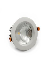 LEDLED-Meanwell Ronde spot 140mm wit 12W Incl. Dali2  driver voorgemonteerd