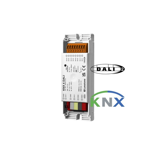 Lunatone KNX 4 DALI Gateway  Structure