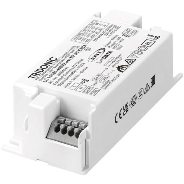 Tridonic Pilote LED à courant constant entrée 230V 100–400mA CC