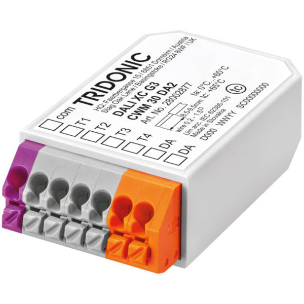 Tridonic DALI-2 ingangscontroller - DALI XC G3 CWM 30 DA2
