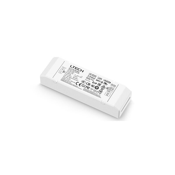 LTECH LED Driver DALI NFC 100-500mA 12W 230V Constant Current 2 Channels