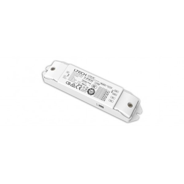 LTECH 1 voudige Constant Current LED Driver DALI 350-700mA 12W