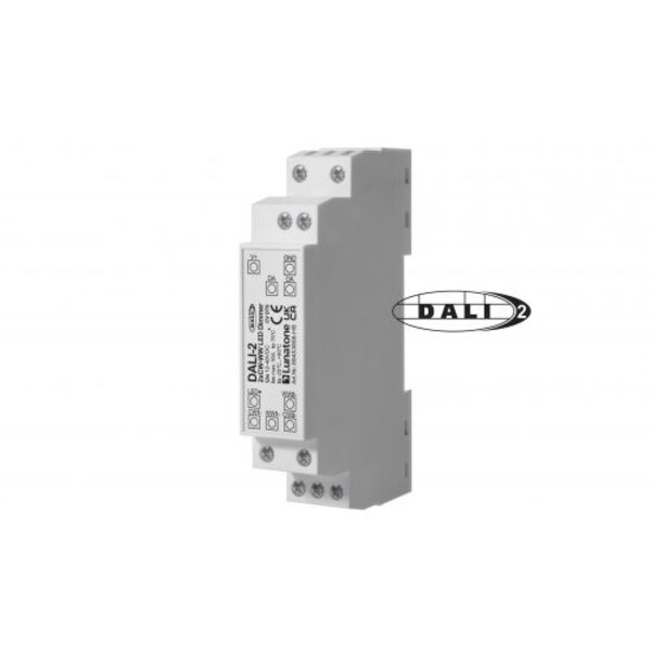 Lunatone DALI DT8 2 xCW-WW Dimmer LED CV 16A Trilho DIN
