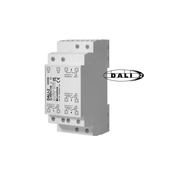 Lunatone DALI-2 4xRM16 I HS I Relay Module DT7