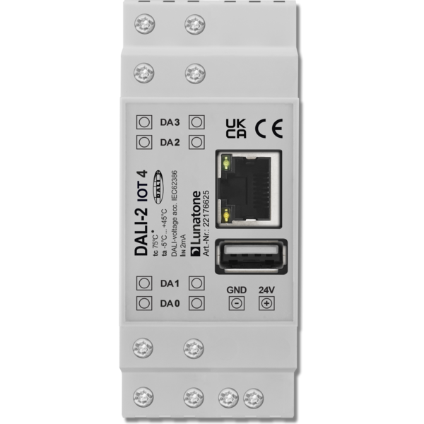 Lunatone Gateway DALI-2 IoT4 (4 canali)