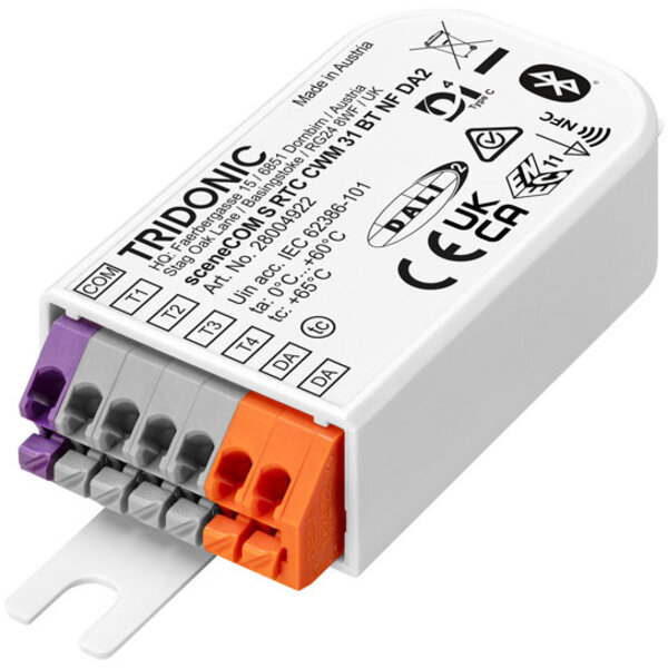 Tridonic Application controller |  sceneCOM S RTC CWM 31 BT NF DA2