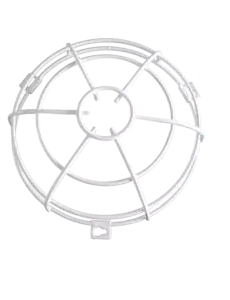 Theben Grille ronde QuickSafe, anti-choc, avec kit de fixation inclus