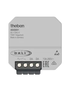 Theben SU 1 DALI-2 - 1-voudige DALI-2 schakelactor UP