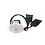 Theben theRonda P360-110 DALI SP GST, 1x esclavo, 1x impulso, empotrado, 360°