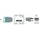 Theben theRonda S360-110 DALI SP WIN, broadcast, 1x slave, 1x impulso, 360°, Ø8m