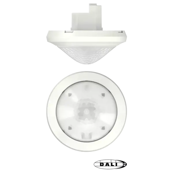 Theben theRonda P360 DALI-2 S UP WH, PIR 360°, Ø25m, 491m², DALI-2, wit