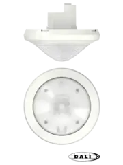 Theben theRonda S360-110 DALI UP WH, PIR 360°, Ø8m wit, incl. app. contr.