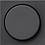 Gira Afdekking met knop voor dimmer en elektronische potentiometer