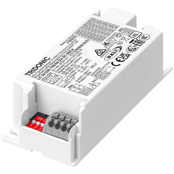 Tridonic Driver LED a corrente costante  LC 30/350-700/50 DA SC SNC4
