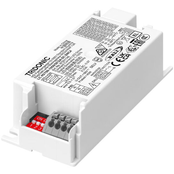 Tridonic Constant Current LED driver LC 45/700-1050/50 DA SC SNC4